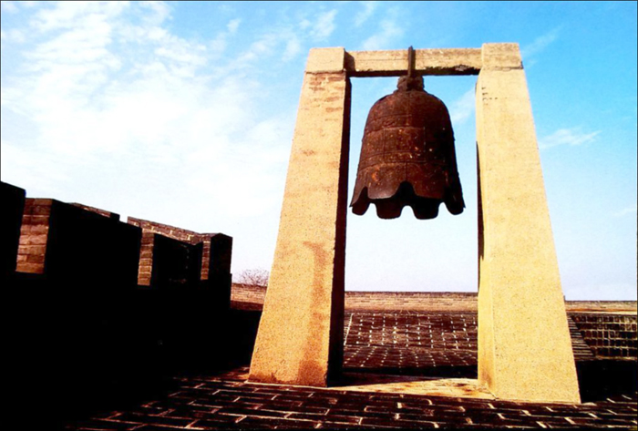 Ancient Bell in Eastern City