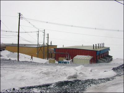 Water Plant (L), Power Plant (R)