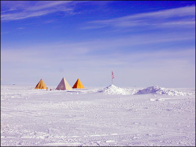 Tents at Byrd Surface Camp