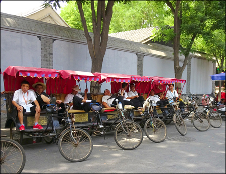 Rickshaws and Drivers