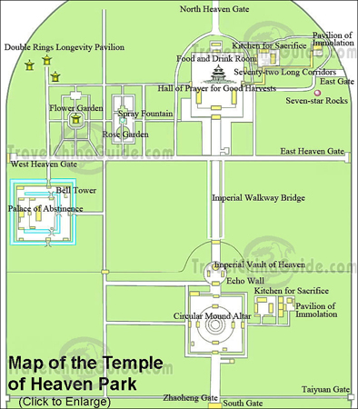 Temple of Heaven Map