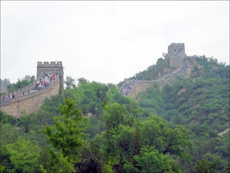 Section of The Great Wall