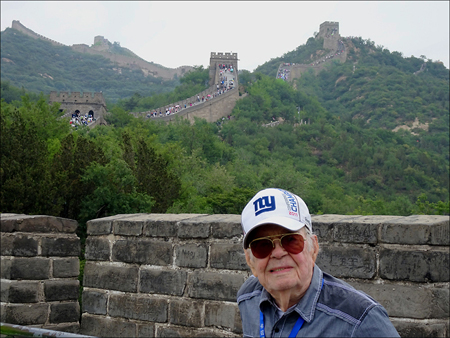 Reuben on The Great Wall