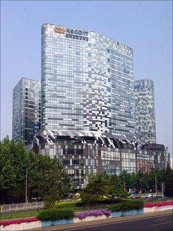 Building in Beijing - Ascott Raffles City, Beijing