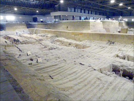 Panorama of Pit Two Exhibition