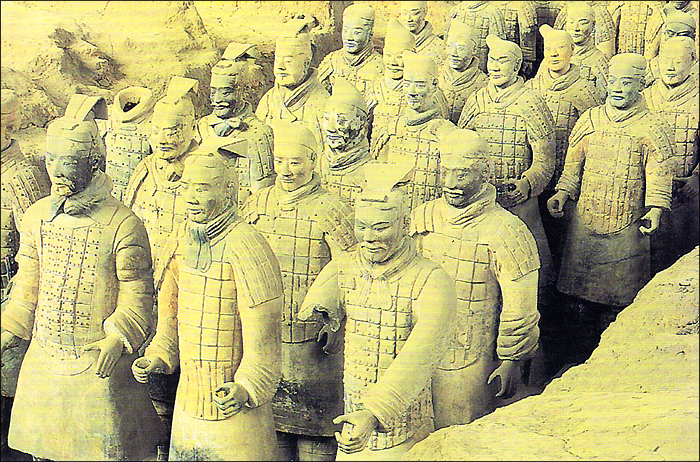 Terracotta Warriors in Armor