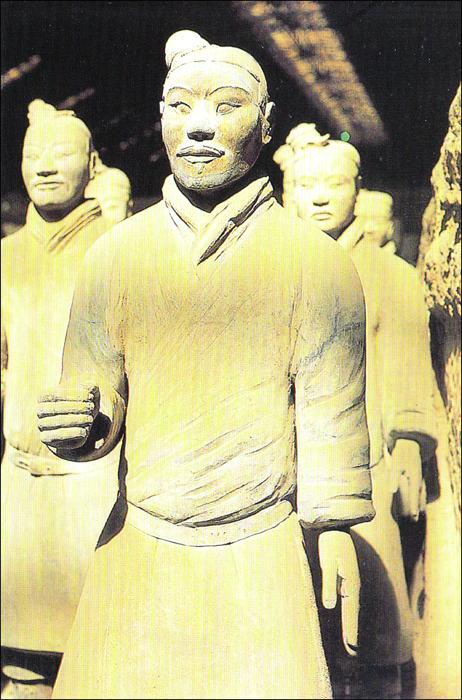 Terracotta Warriors in Robe