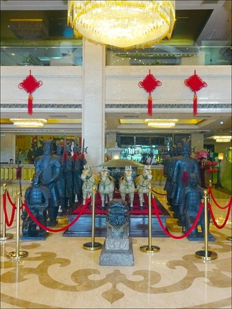 Entrance to the Shaanxi Sunshine Grand Theatre