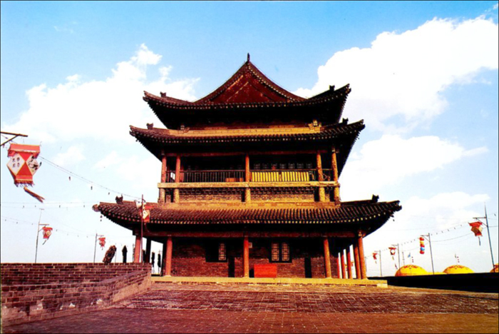 Brightly-lit Southern City