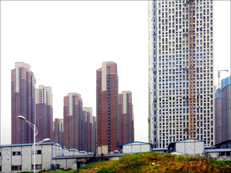 Buildings in Wuhan