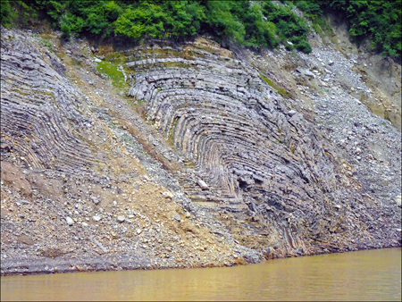 Qutang Gorge geology