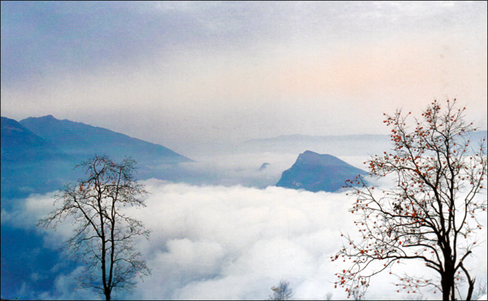 Mountains in the Clouds