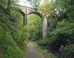 Railway bridge over the River Fathew at Dolgoch, North Wales