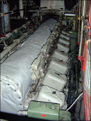 USCGC Polar Star engine room