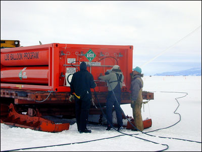 Helium tanks