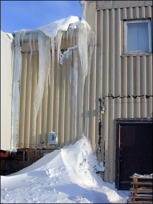 Giant icicles