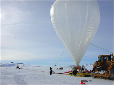 Inflating the primary balloon