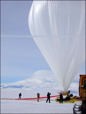 Inflating the primary balloon