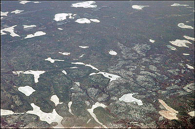 Somewhere over Ontario, Canada