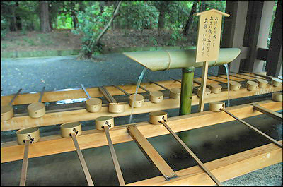 Meiji Shrine - Temizusha